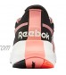 Reebok Women's Floatride Energy Symmetros Running Shoe - Color: White/Core Black/Twisted Coral - Size: