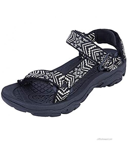 Colgo Women's Sport Sandals Comfort Classic Athletic Hiking Sandals with Arch Support Outdoor Wading Beach Water Shoes