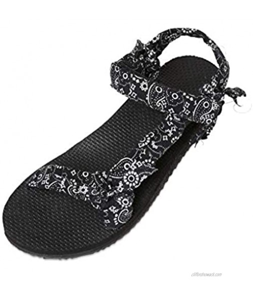 Fashion Trendy Cute Sandals For Women - Sport Sandals Hiking Sandals with Arch Support Yoga Mat Insole Outdoor Light Weight Water Shoes - Beach Summer Sandals For Girls