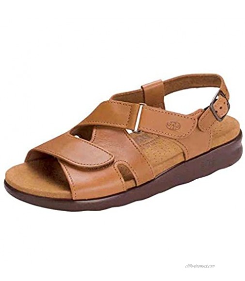 SAS Womens Huggy Open Toe Casual Strappy Sandals