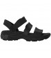 Skechers Women's Cali Gear D'Lite 2.0-Molded 3-Strap Slingback with Luxe Foam Sandal