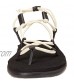 Teva Women's VOYA Infinity Sandal White SWAN 10