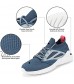 ALTHAIA Womens Walking Tennis Shoes - Memory Foam Lightweight Slip On Casual Breathable Sport Work Travel Sneaker