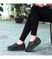 EnllerviiD Womens Fitness Walking Shoes Breathable Mary Jane Shoes Casual Wedges Platform Shoes
