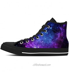 Gnarly Tees Men's Galaxy Shoes High Top