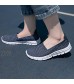 JWJ Women's Walking Shoes Sneakers Mesh Slip on Loafers Comfort Lightweight Casual Woven Breathable Flats