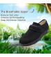 Secret Slippers Women's Air Cushion Breathable Adjustable Walking Shoes Comfy Elderly Outdoor Sneakers for Diabetic Orthopedic Edema