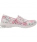 Skechers Women's Go Walk Smart Floral Slip on Sneaker