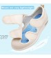W&LESVAGO Women's Wide Width Diabetic Shoes Air Cushion Lightweight Comfy Sandals Walking Shoes for Elderly Swollen Bandaged Feet Indoor/Outdoor