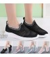 Women's Walking Shoes Slip-on Sneakers Fashion Lightweight Breath Mesh Air Cushion Athletic Casual Platform Sneakers