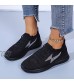 Women's Walking Shoes Sock Sneakers | 2021 Fashion Athletic Walking Shoes Strappy Sneakers Daily Pull-on Shoes Non Slip Lightweight Breathable Mesh Running Shoes Comfor Work Shoes