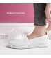 XRH Womens Slip On Shoes Mesh Flats Casual Shoes Work Sneakers Tennis Shoes