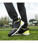 cungel Leather Golf Shoes for Men Professional Waterproof Spikes Golf Sneakers Non-Slip Training Walking Sports Shoes
