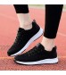 ODJOY-FAN Women Mesh Sneakers Running Shoes Breathable Flat Athletics Shoes Non-Slip Walking Shoes Sports Shoes Jogging Shoes
