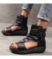 Smooto Platform Wedge Sandals Women's Summer Open Toe Ankle Strap Sandals Platform Wedge Shoes Beach Casual Wedge Sandals Fashion Sandals