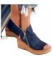 Women's Slide Sandals Women's Fashion Side Hollow Round Toe Solid Color Zipper Casual Platform Sandals Women's Flat Sandals