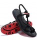 XSJK Women's Golf Shoes Anti-Slip and Wear-Resistant Sports Outdoor Sandals Comfortable Casual Shoes Women's Flip Flops Black 39
