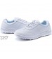 XSJK Womens Golf Shoes Women's Lightweight Waterproof Golf Sports Shoes Walking Running Gym Workout Casual Lace Up Trainers Sneakers Girls Sneakers White 35