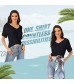 Ewedoos Womens T-Shirts V Neck T Shirts for Women Summer Tops Ultra Soft Short Sleeve Womens Tops Workout Tops
