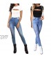 N/A Women's Cutout Tops Basic Long Sleeve/Short Sleeve Round Neck Slim Fit T-Shirts