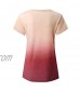Summer Tops for Women Short Sleeve Women's V Neck Short Sleeve T Shirts with Pocket Drop Tail Hem Relaxed Fit Tees