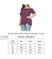 Zaoqee Womens Plus Size Cold Shoulder Tops Short Sleeve Summer Casual Tunics Tops Twist Knot Blouse T-Shirts