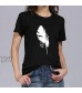 Womens Summer T Shirts Short Sleeve Leaves Print Blouse Casual O-Neck Tee Top Tunic for Women