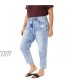 Kancan Women's Plus Size Ultra High Rise Distressed Mom Jeans - KC8603M-P