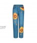 MASZONE Y2K Jeans for Women 90s Mid Waisted Wide Leg Pants Straight Jeans Casual Baggy Trousers Denim Pants Streetwear